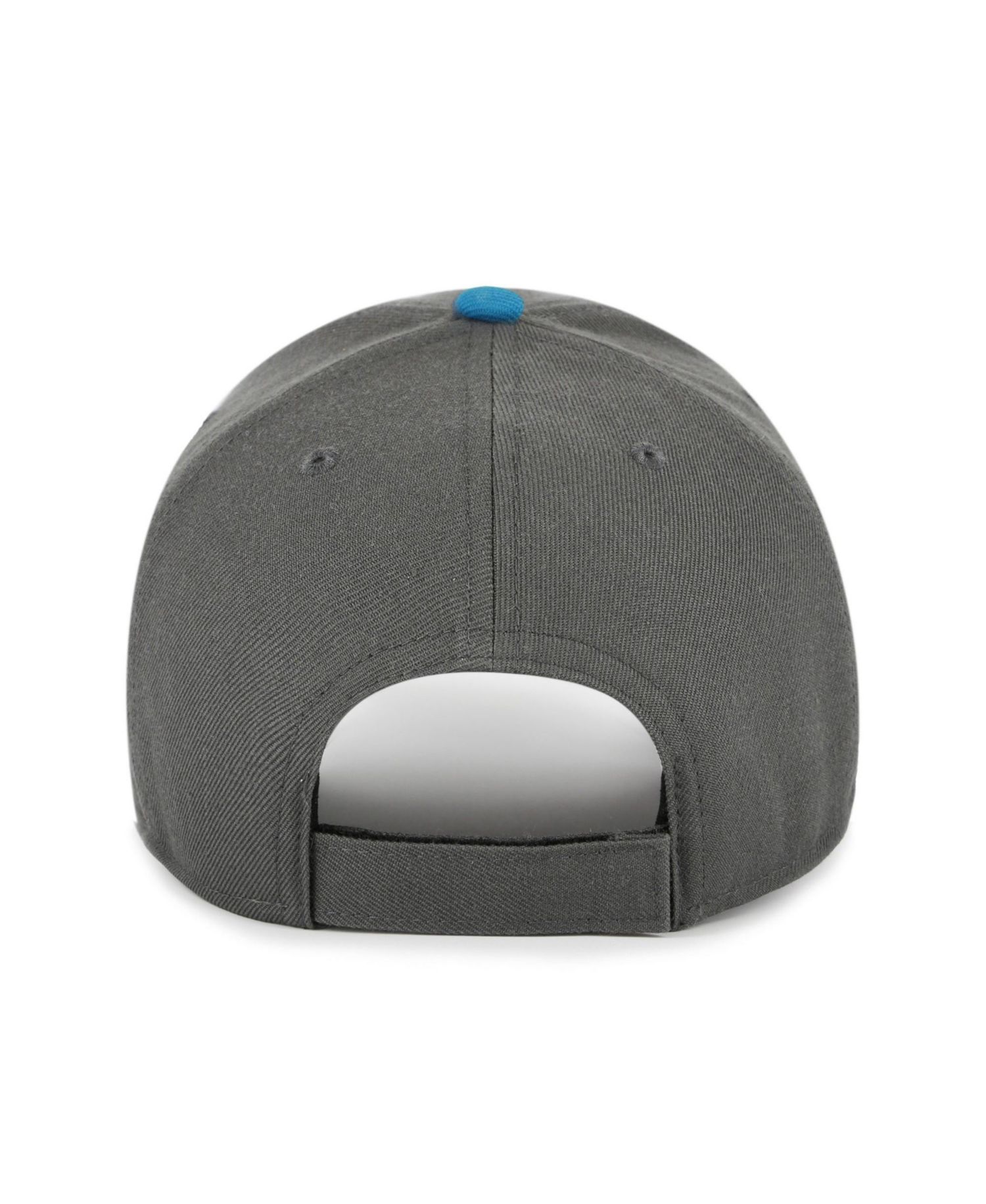 Men's Charcoal Jacksonville Jaguars Split Block MVP Adjustable Hat
