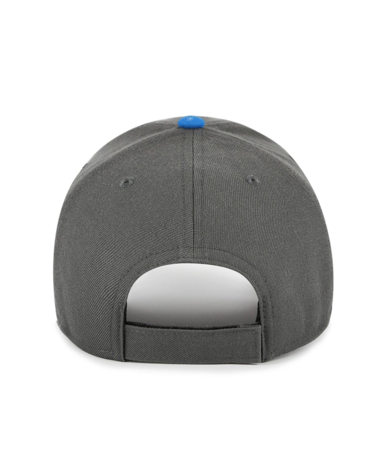 Men's Charcoal Los Angeles Chargers Split Block MVP Adjustable Hat