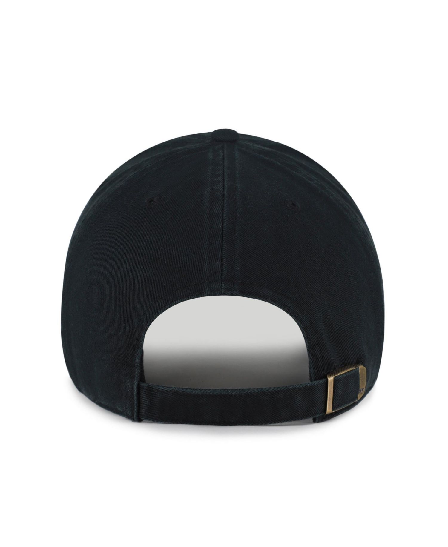 Men's Black Baltimore Ravens Throwback Graphic Clean Up Adjustable Hat