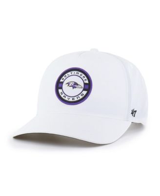 Men's White Baltimore Ravens Strand Adjustable Hitch Hat