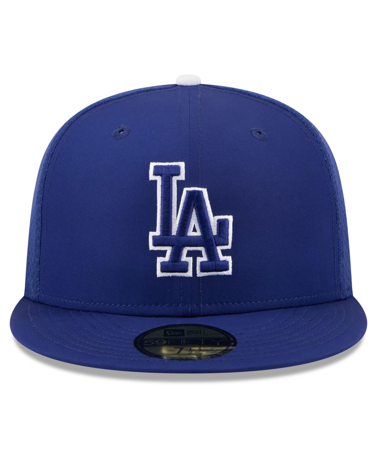 Детская кепка New Era Royal Los Angeles Dodgers Batting Practice 59FIFTY Fitted Hat — фото 2
