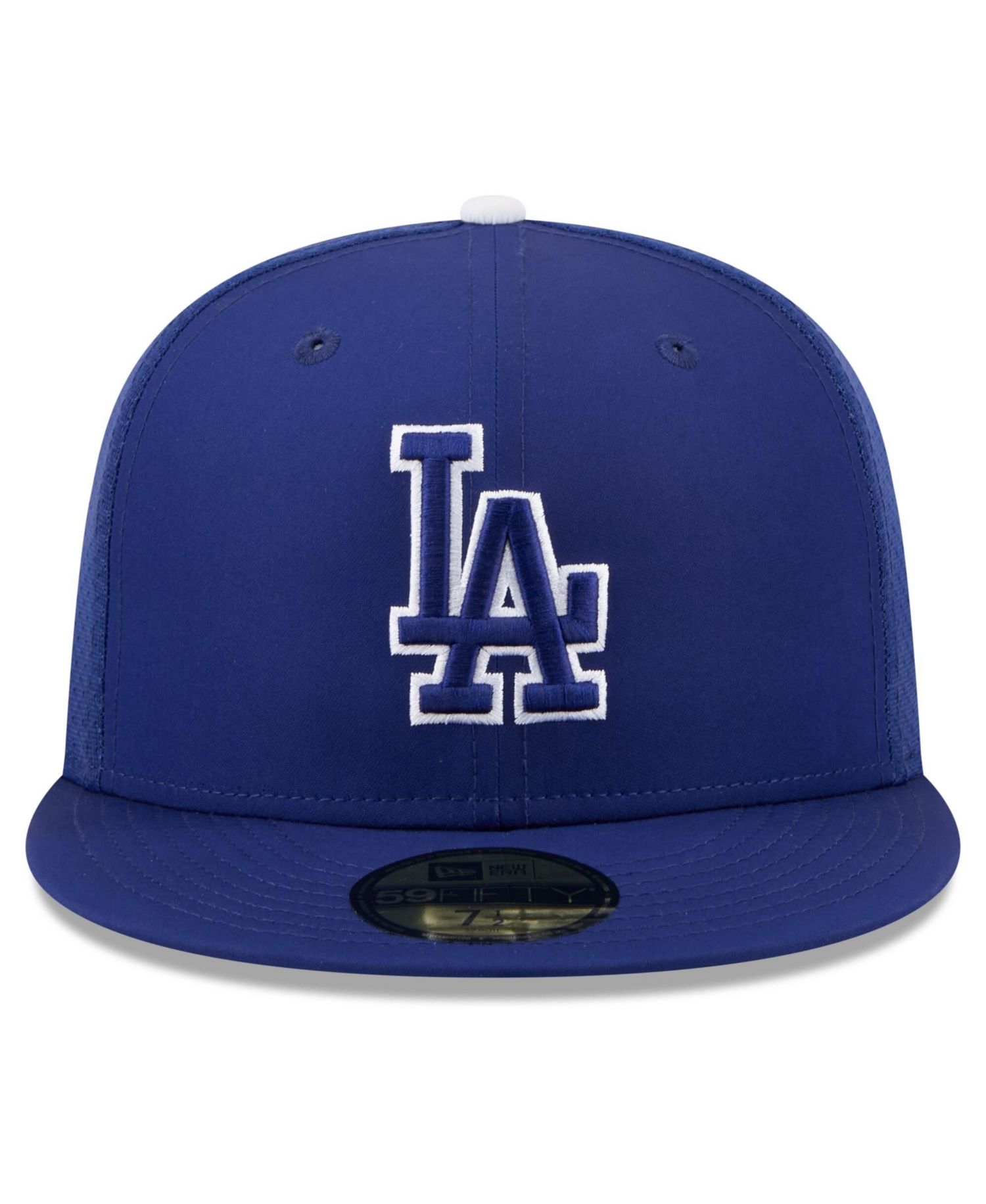 Big Boys and Girls Royal Los Angeles Dodgers Batting Practice 59FIFTY Fitted Hat