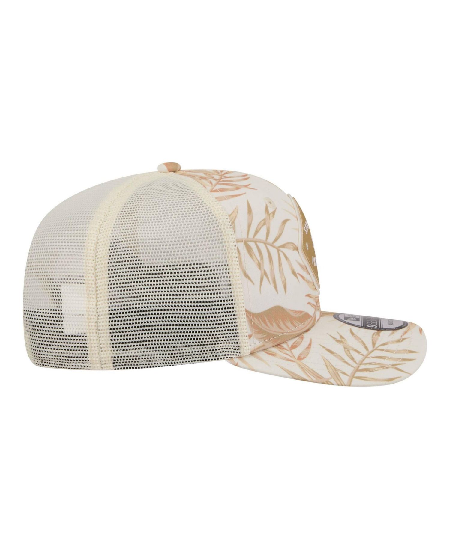 Men's Tan San Diego Padres Tonal Palm COOLERA 9SEVENTY Adjustable Trucker Hat