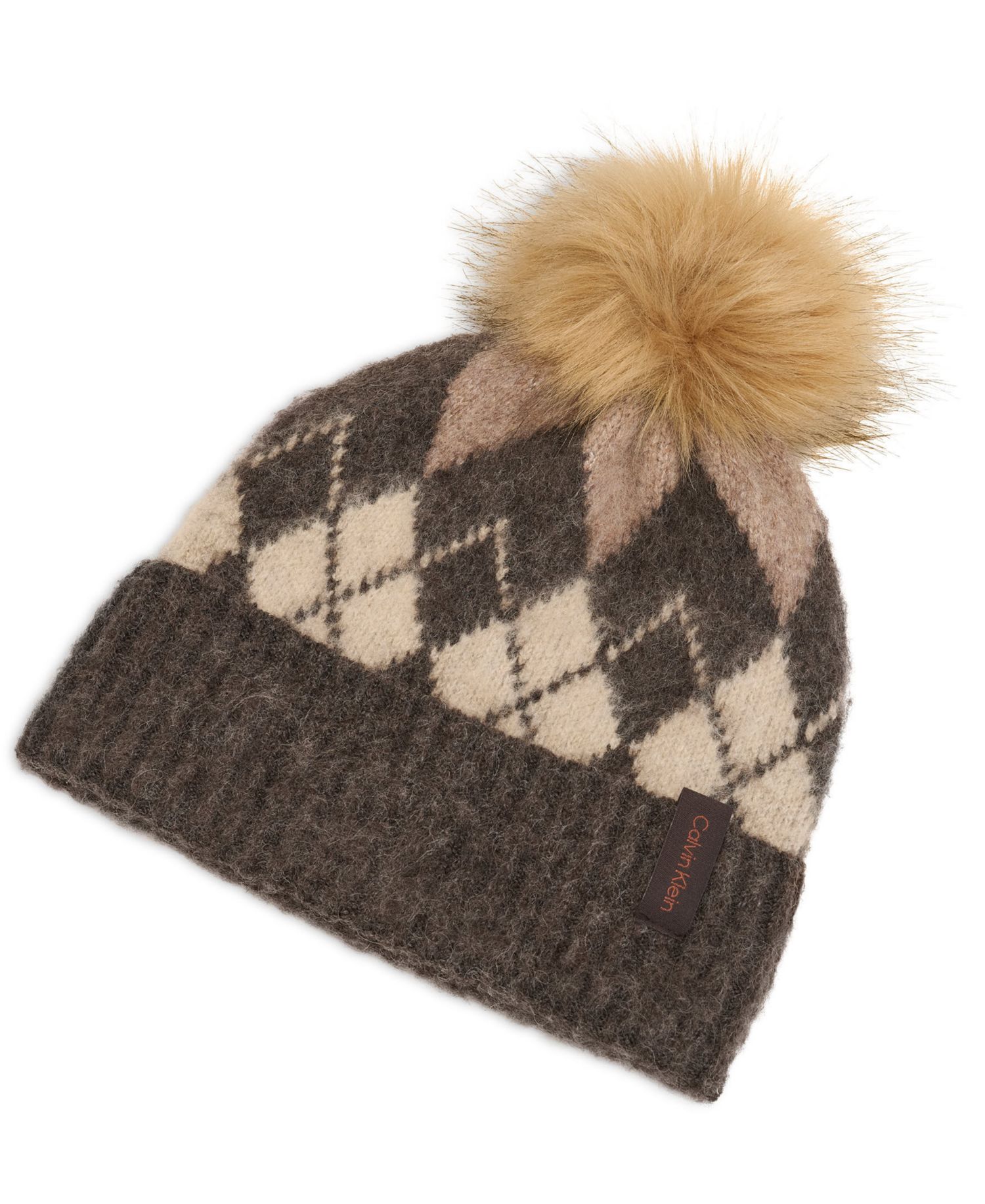 Women's Argyle Fair Isle Pattern Beanie