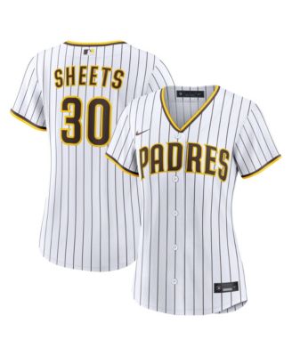 Women's Plus Size San Diego Padres Gavin Sheets Home Replica Loose-Fit Jersey