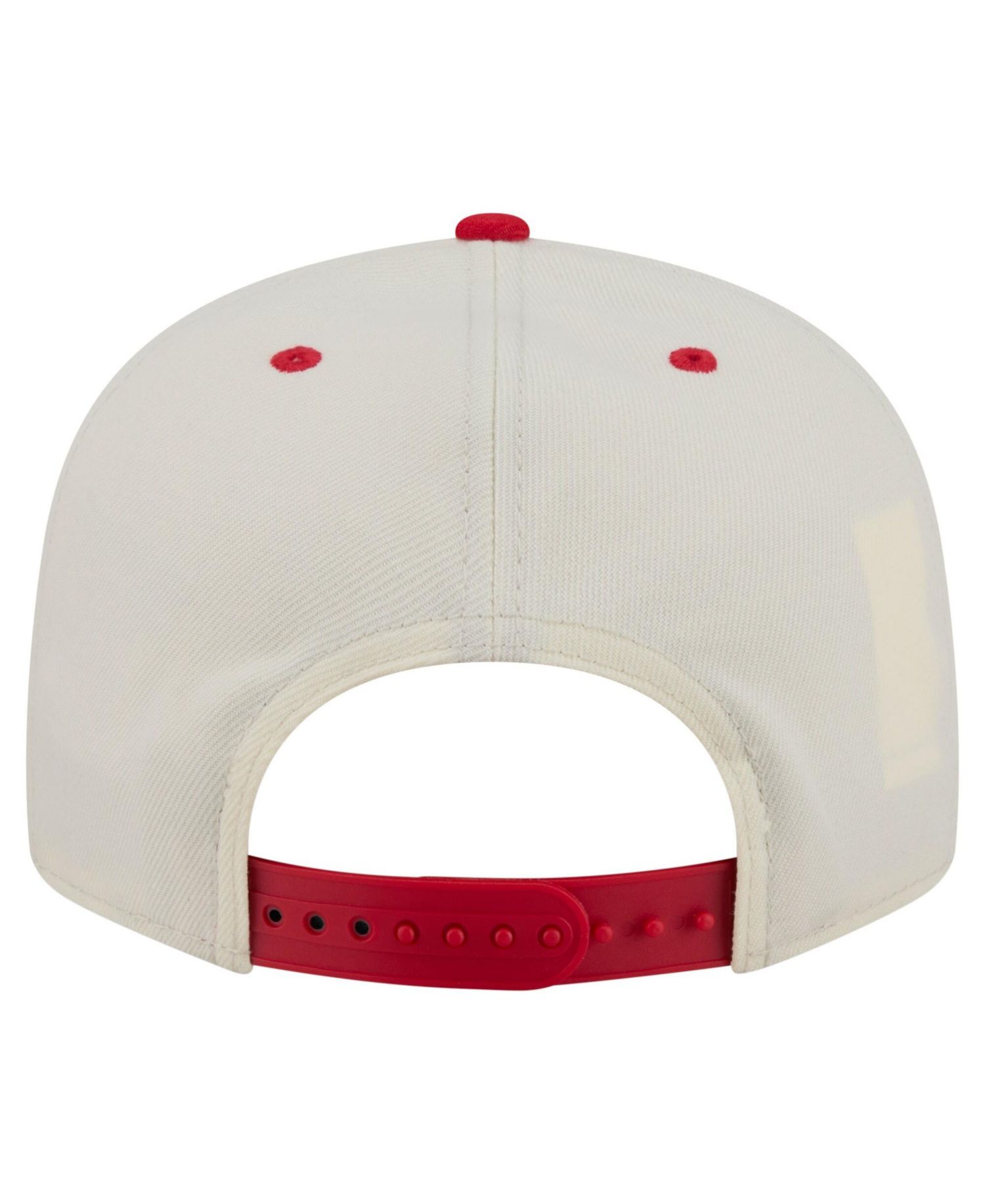 Men's Cream Kansas City Chiefs Oversized Slogan 9FIFTY Snapback Hat