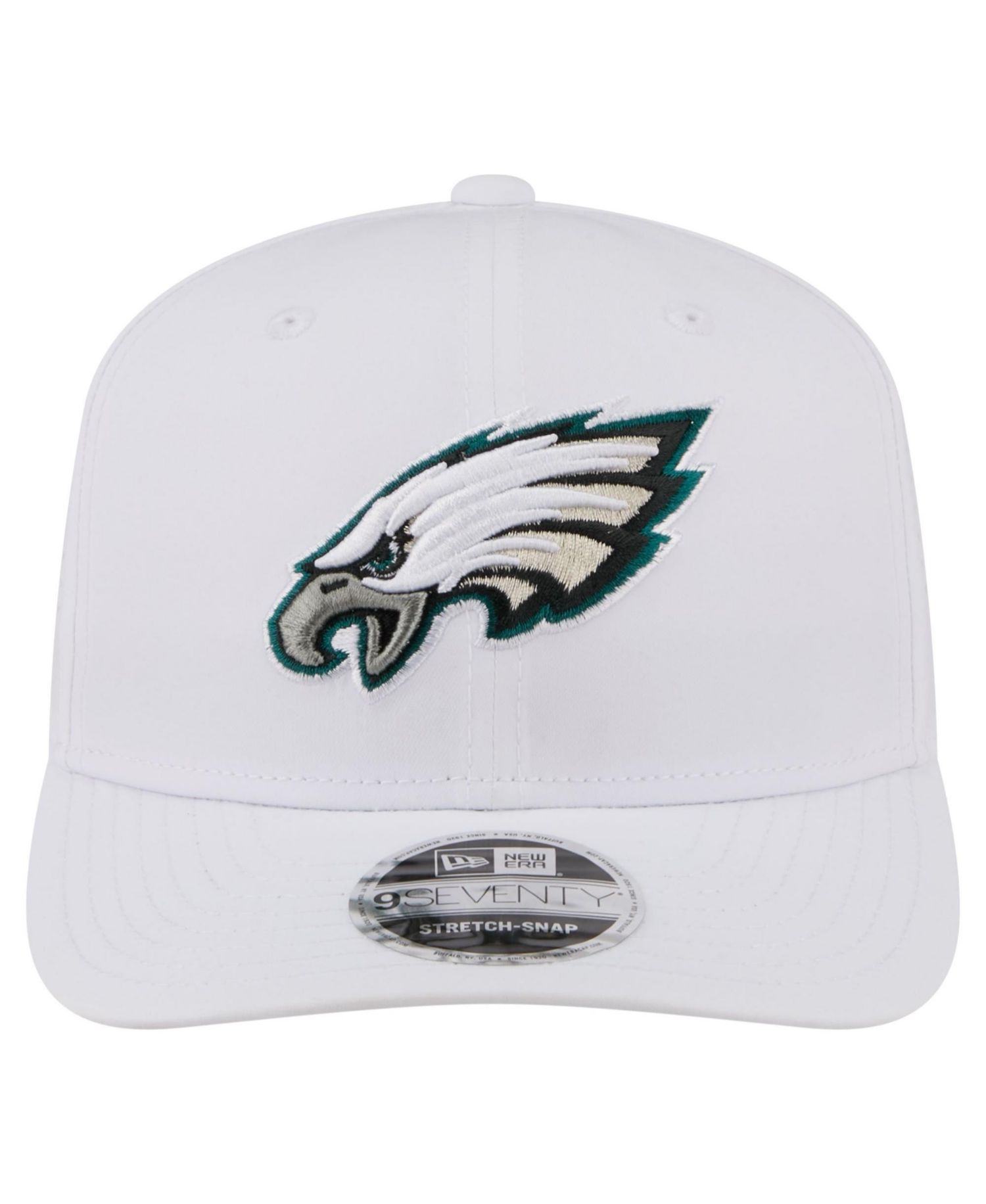 Men's White Philadelphia Eagles Name Plate 9SEVENTY Adjustable Hat