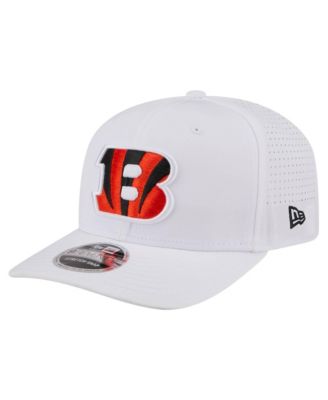 Men's White Cincinnati Bengals Name Plate 9SEVENTY Adjustable Hat