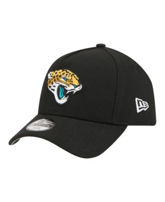 Big Boys and Girls Black Jacksonville Jaguars 9FORTY A-Frame Adjustable Hat