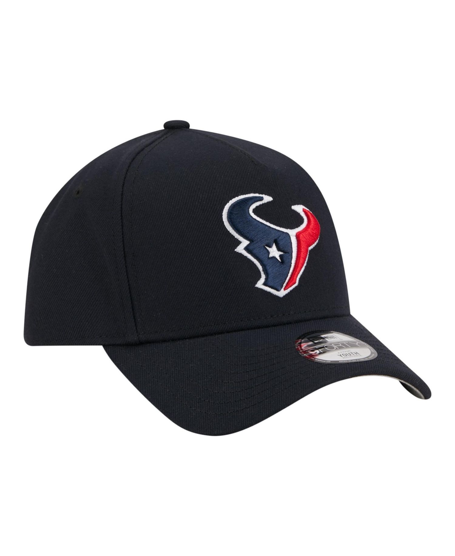 Big Boys and Girls Navy Houston Texans 9FORTY A-Frame Adjustable Hat