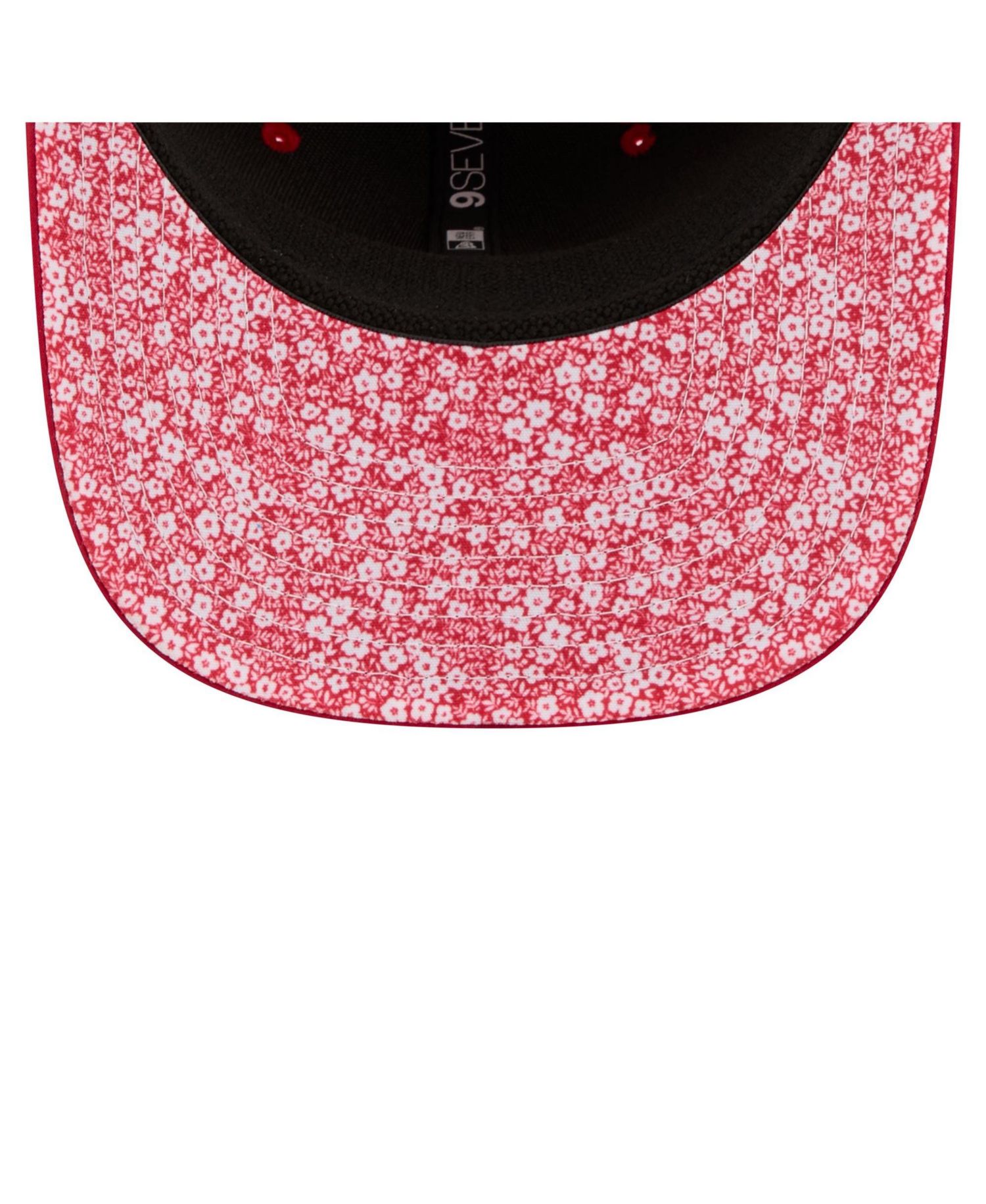 Men's Red St. Louis Cardinals Floral Patch 9SEVENTY Adjustable Hat