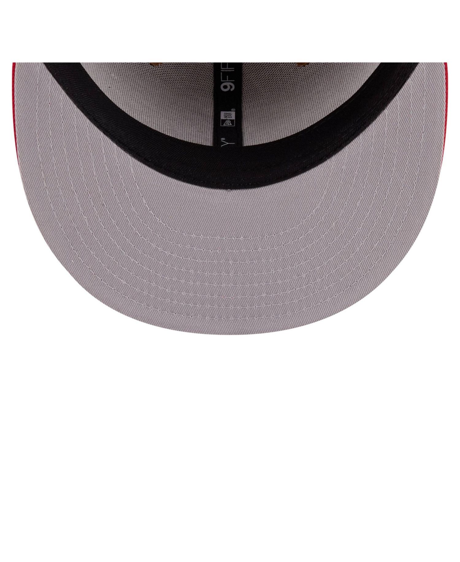 Men's Khaki/Red Cincinnati Reds Ice Cream 9FIFTY Snapback Hat