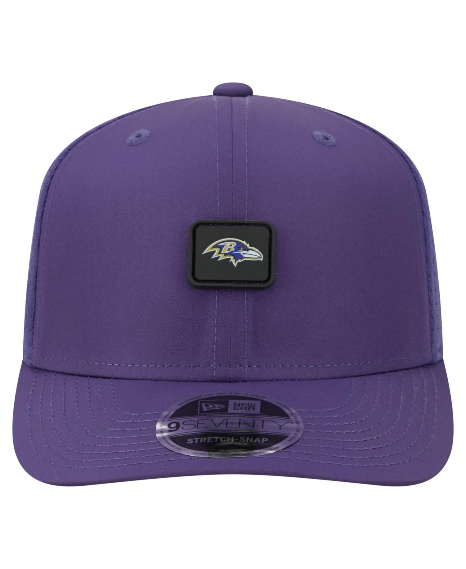 Men's Purple Baltimore Ravens Micro Badge 9SEVENTY Adjustable Hat