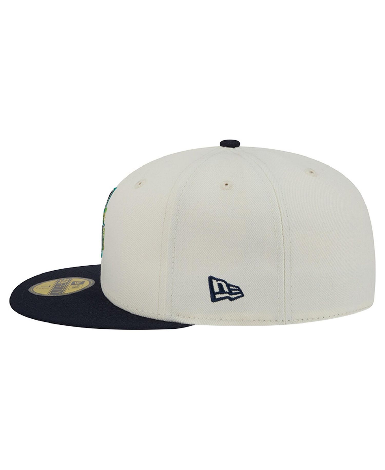 Men's White/Navy Seattle Mariners Blossom 59FIFTY Fitted Hat