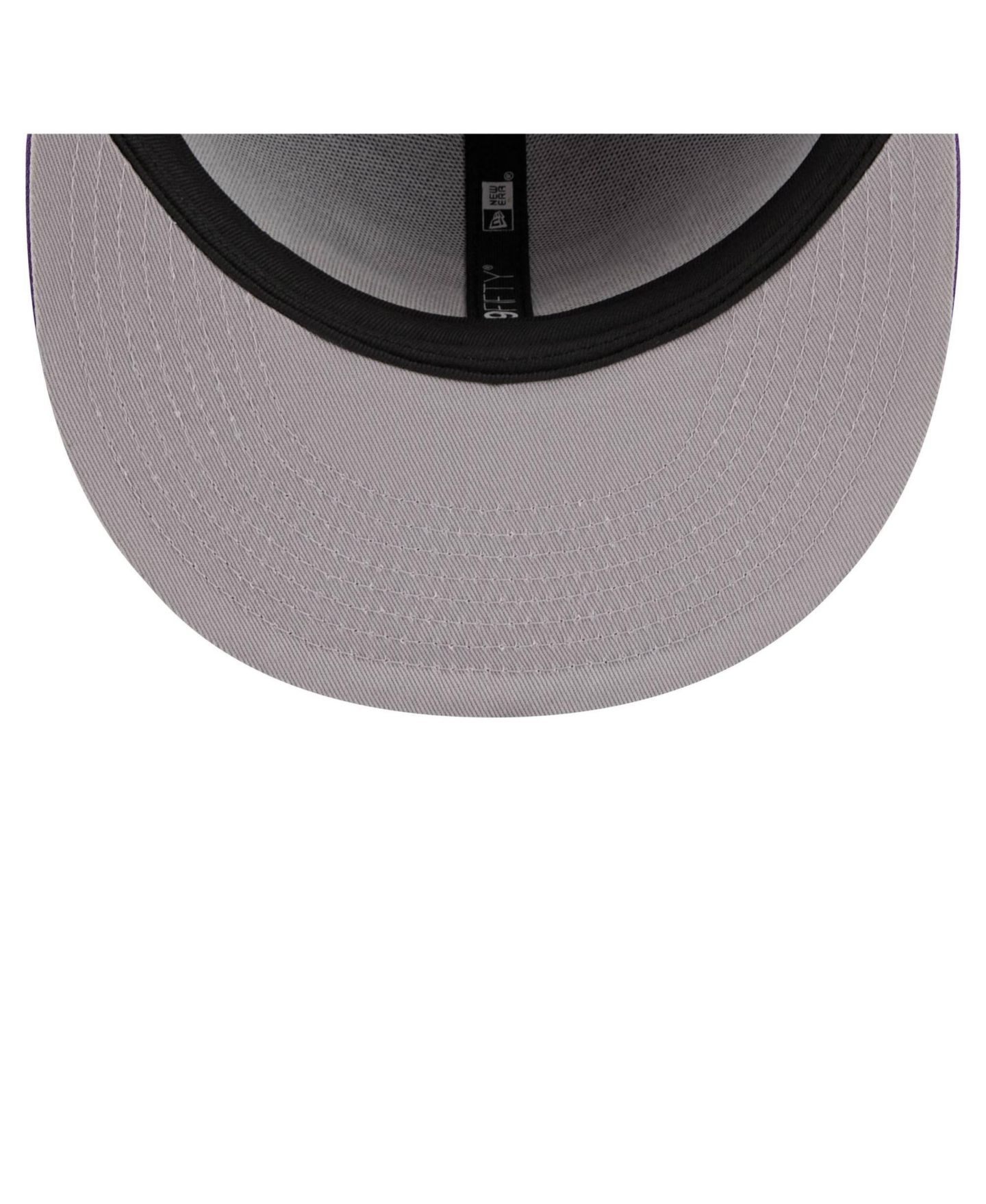 Мужская кепка New Era Purple Minnesota Vikings Core Team Script 9FIFTY Snapback Hat — фото 5
