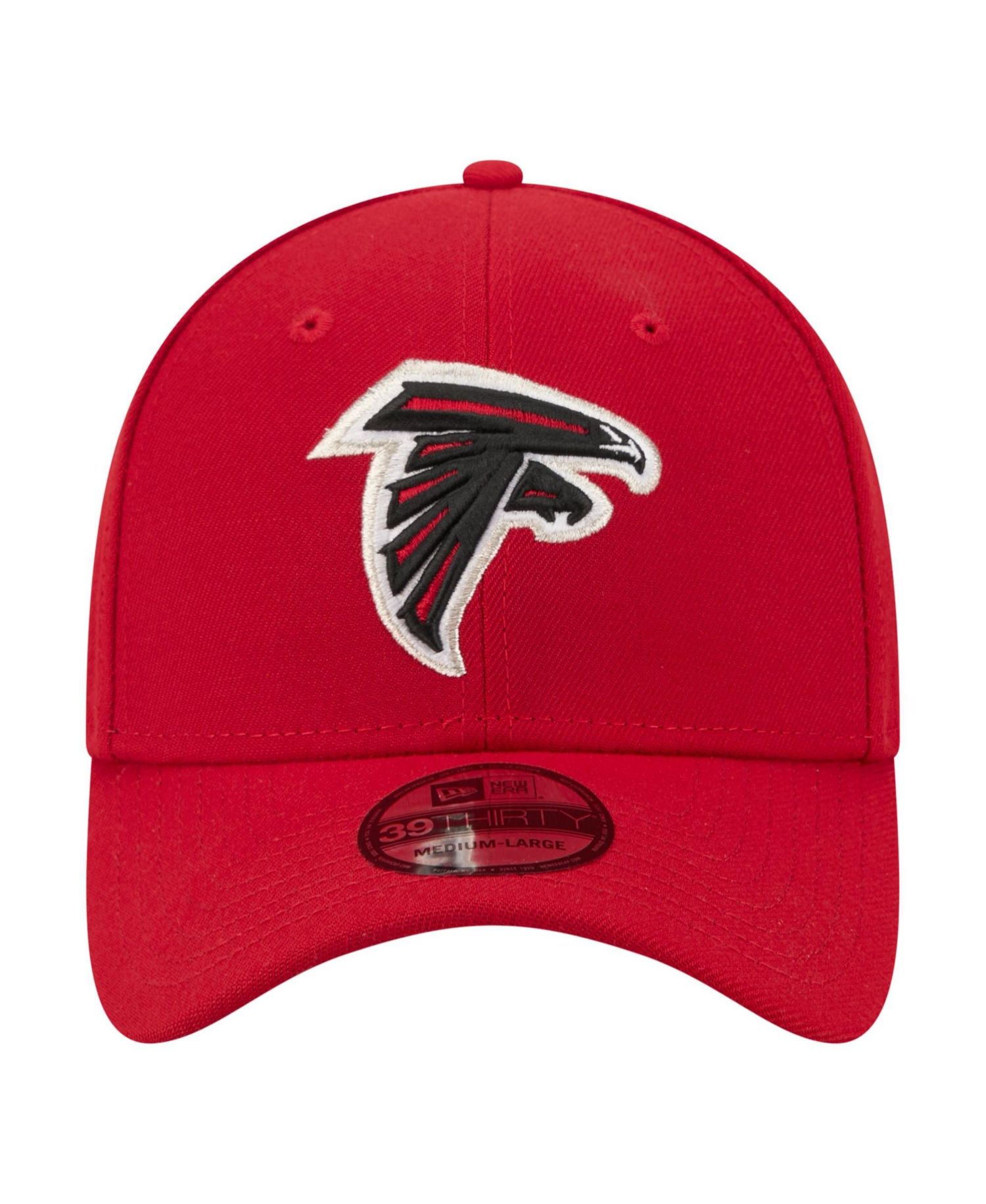 Men's Red Atlanta Falcons Core Team 39THIRTY Flex Hat