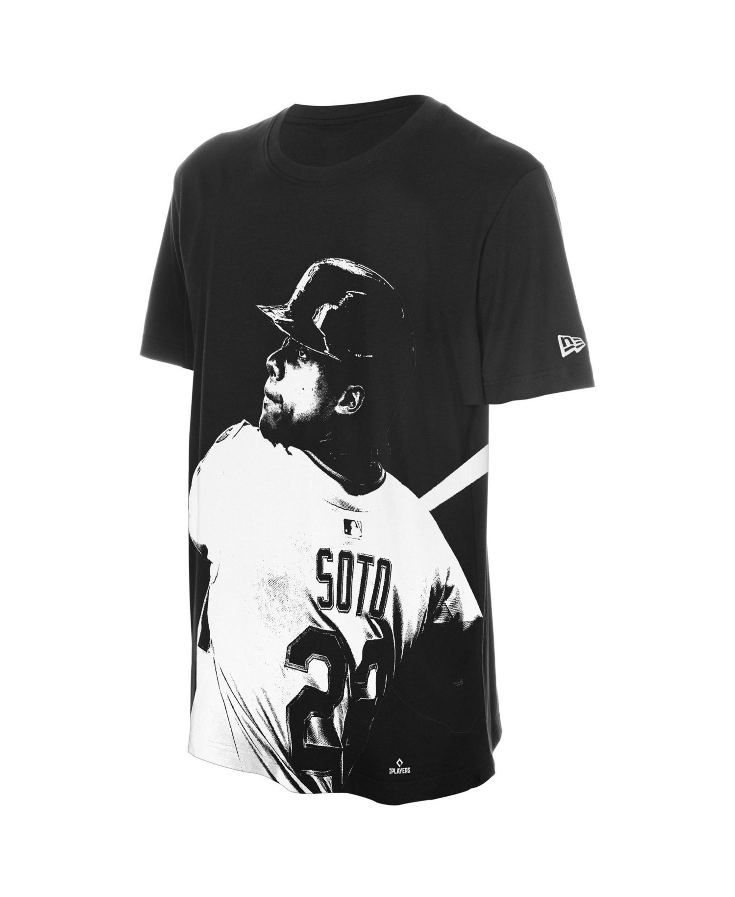 Men's Juan Soto Black New York Mets Oversized Graphic T-Shirt