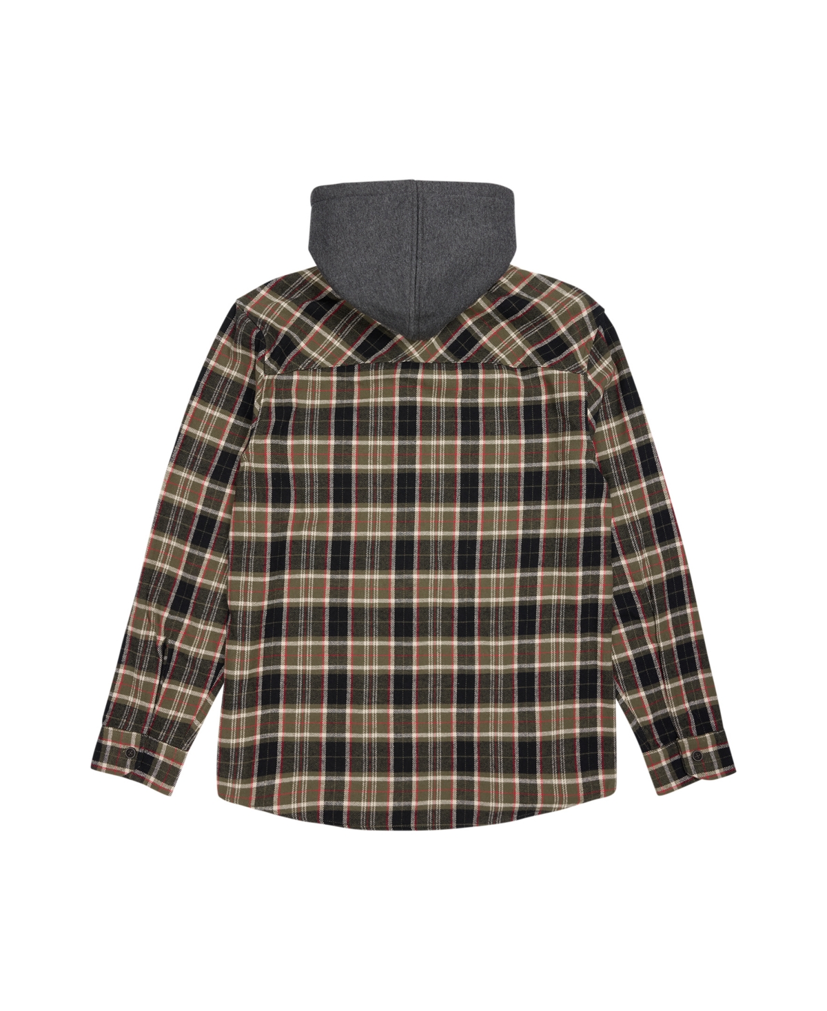 Quiksilver Men's Delton Hooded Flannel Jacket