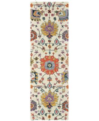 ZAHRA 75502 2'6"x8' Runner Area Rug
