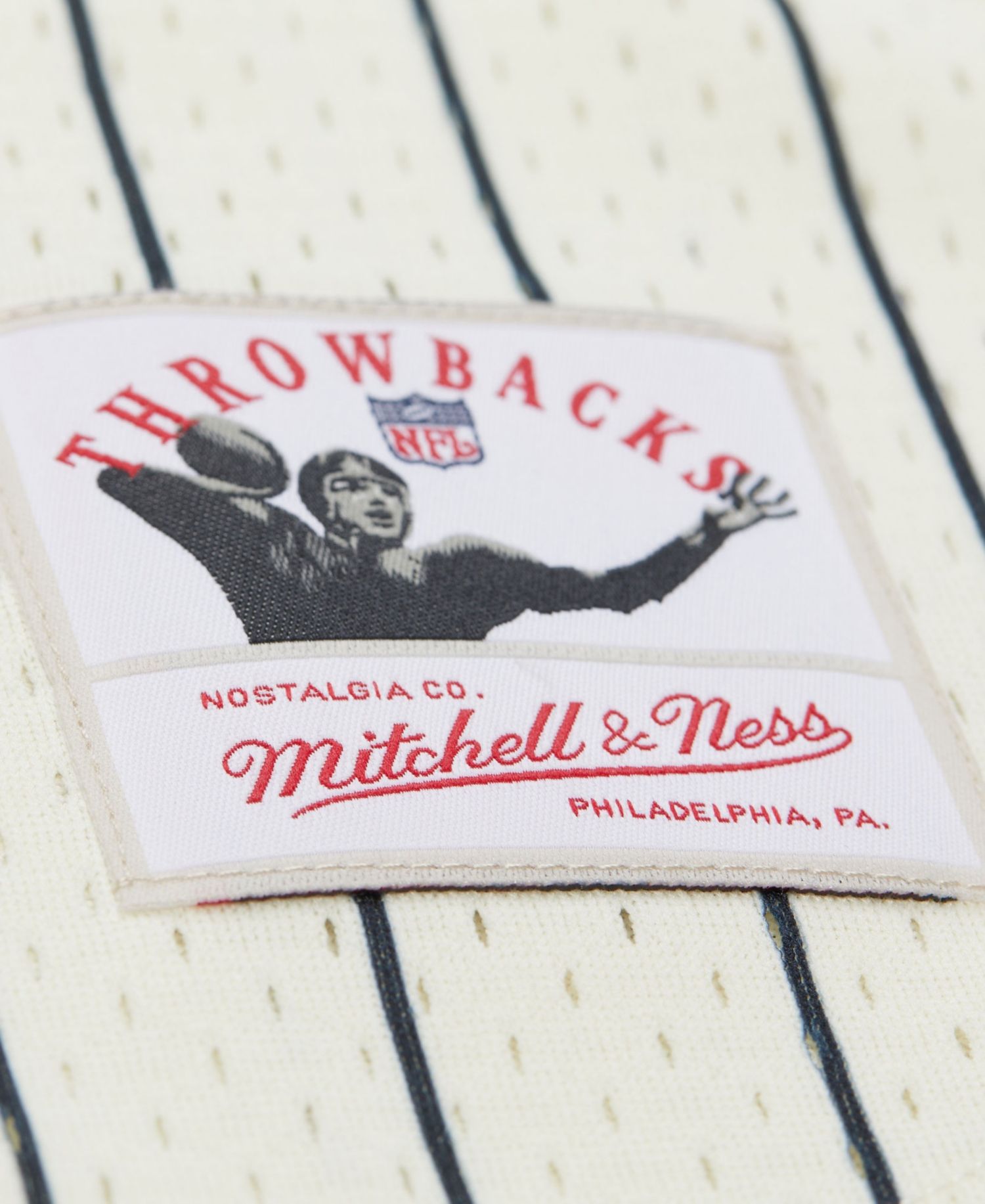 Men's Mitchell Ness Cream Philadelphia Eagles Big & Tall Heavyweight Mesh Button-Up Fashion Jersey