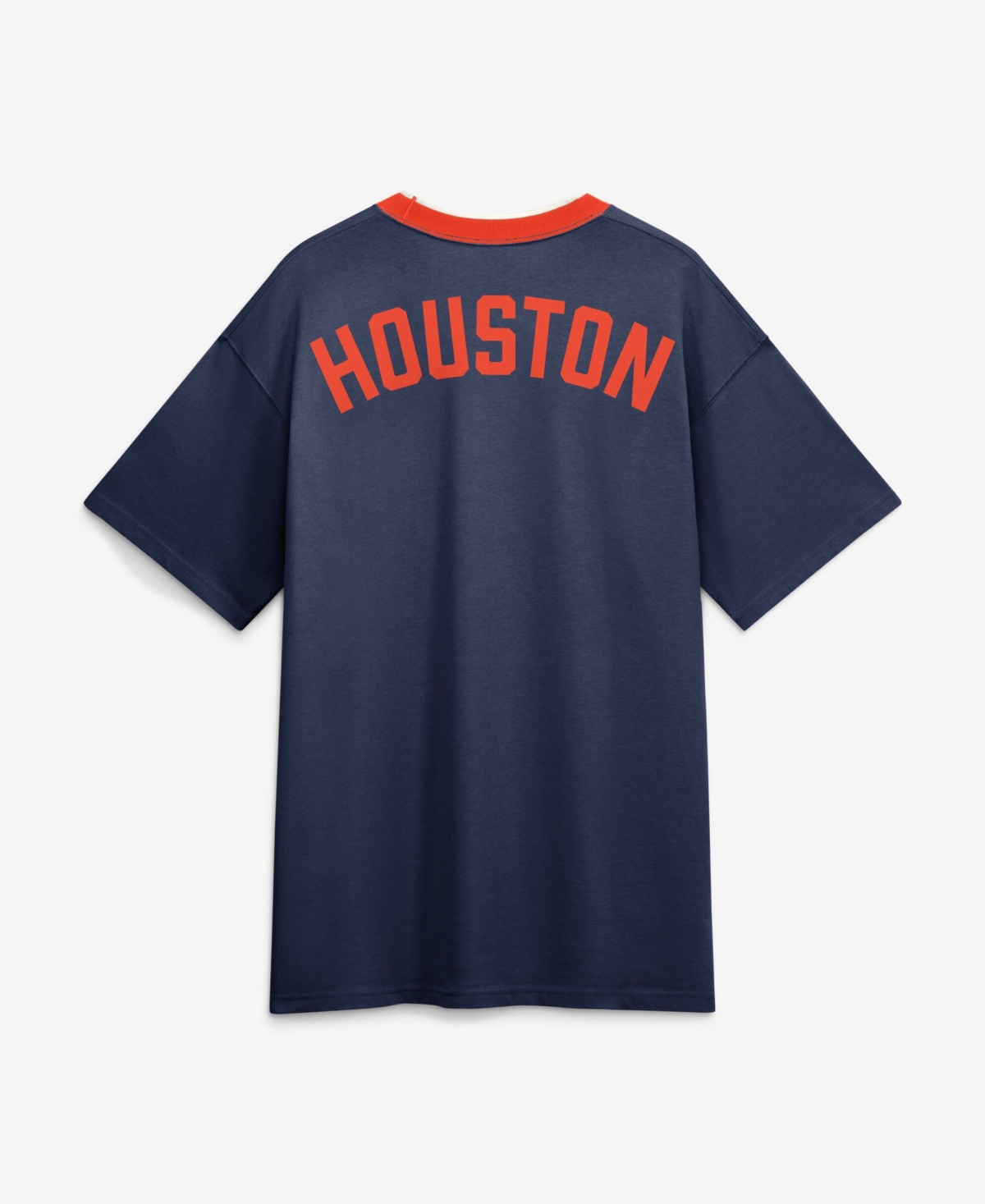 Nike Men's Navy Houston Astros Cooperstown Collection Ringer T-Shirt