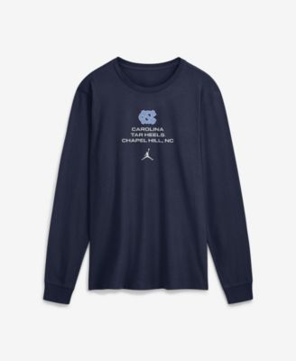 Men's Navy North Carolina Tar Heels 2026 Sideline Dri-FIT Long Sleeve T-Shirt