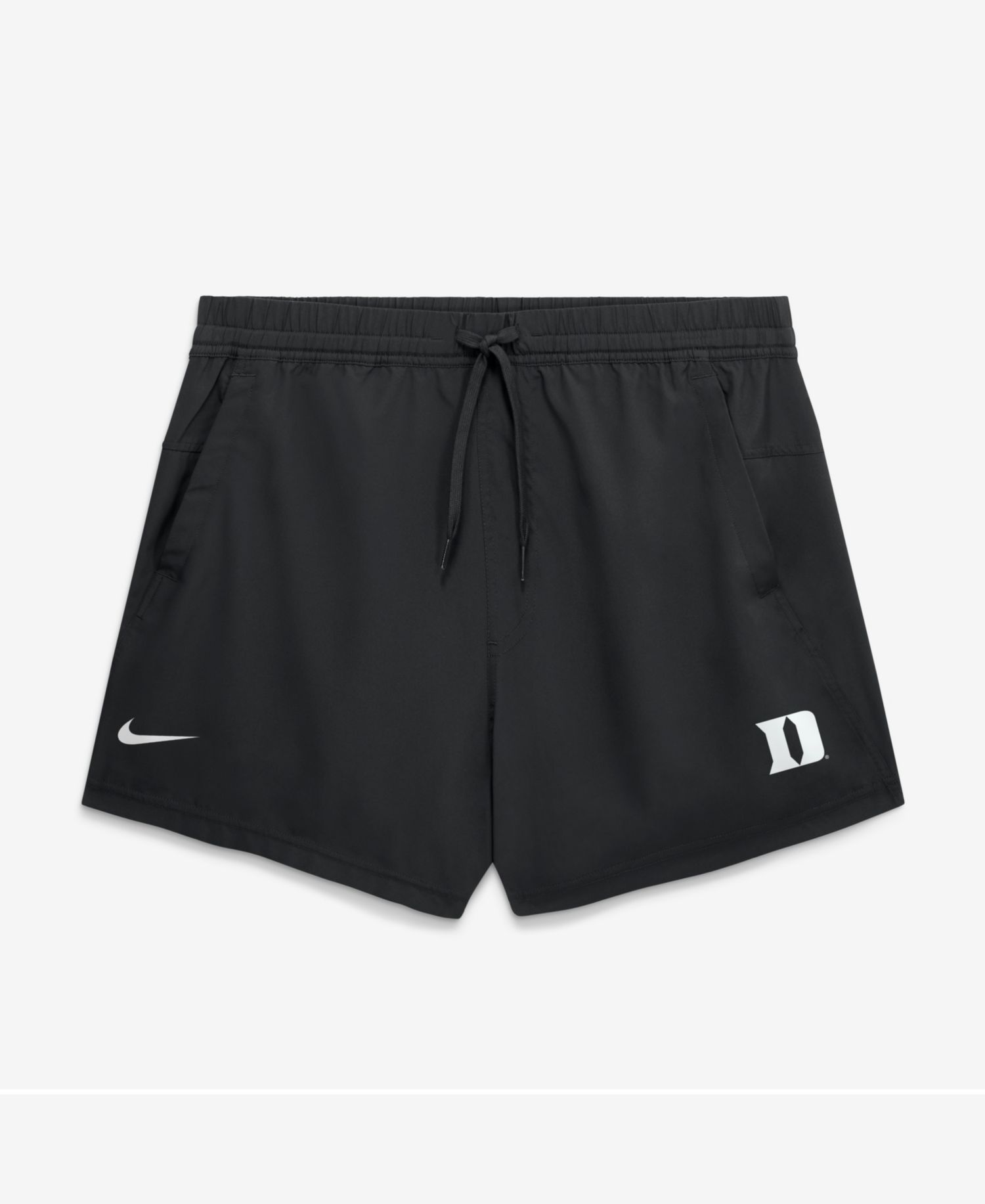 Men's Black Duke Blue Devils Primary Logo Form Shorts