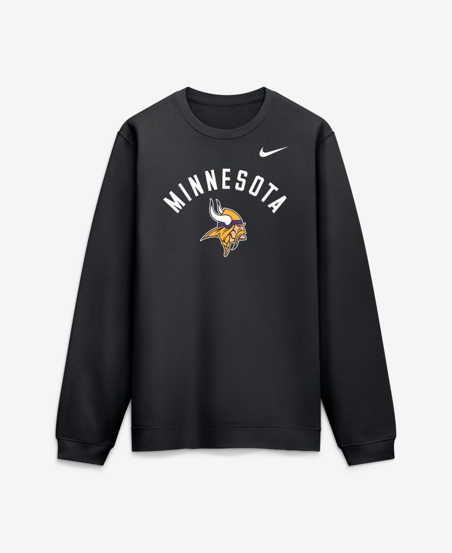 Мужская толстовка Nike Black Minnesota Vikings Defensive Leader Club Fleece — фото 1