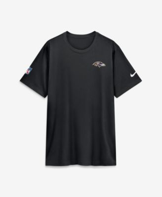 Men's Black Baltimore Ravens Alt Legend Small Logo Dri-FIT T-Shirt