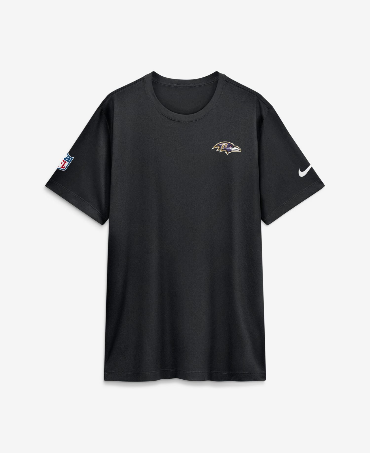 Men's Black Baltimore Ravens Alt Legend Small Logo Dri-FIT T-Shirt