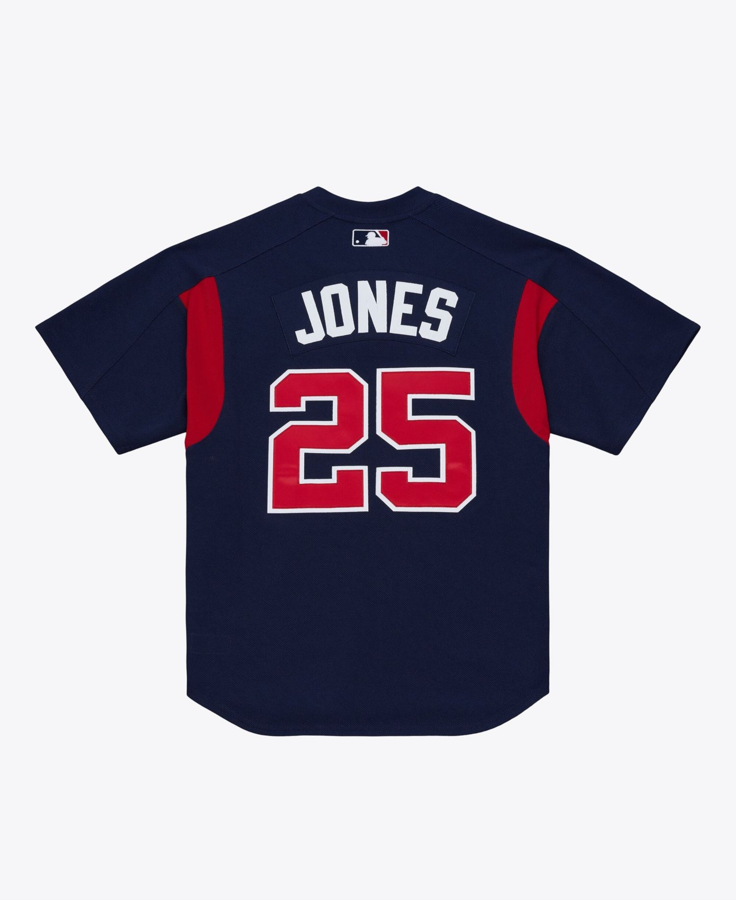 Men's Mitchell Ness Andruw Jones Navy Atlanta Braves Authentic Batting Practice Jersey