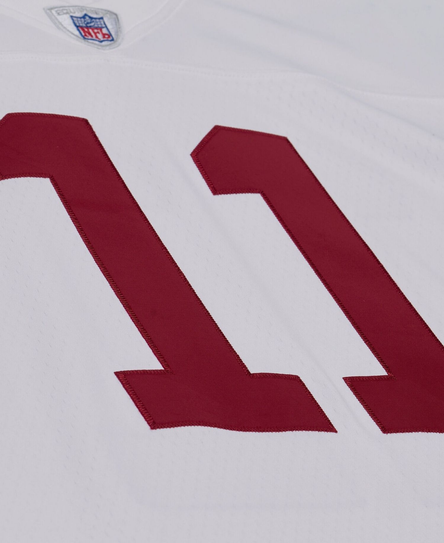 Men's Mitchell Ness Larry Fitzgerald White Arizona Cardinals 2004 Legacy Replica Player Jersey