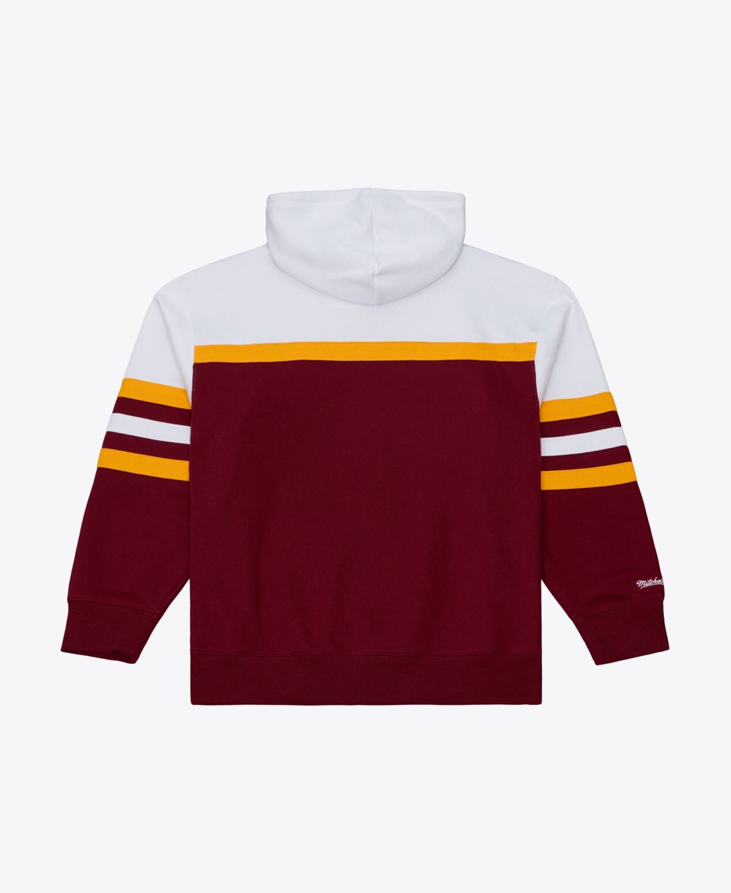 Men's Mitchell Ness Burgundy Washington Commanders Head Coach Hoodie
