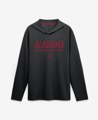 Men's Black Alabama Crimson Tide 2026 Sideline Hooded Sweatshirt