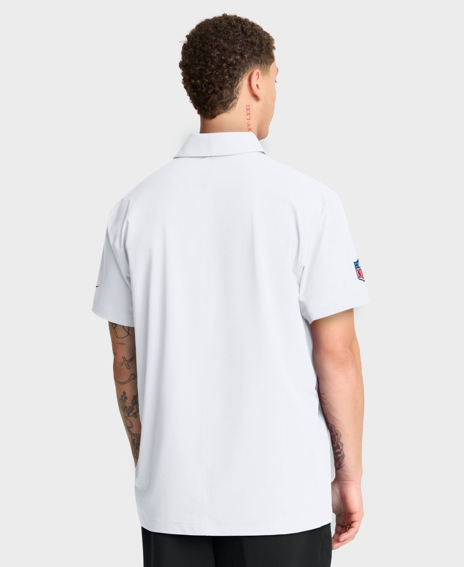 Men's White Washington Commanders Sideline Woven Dri-FIT Polo Shirt