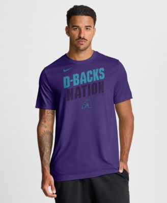 Men's Purple Arizona Diamondbacks 2026 City Connect Team Phrase Script Dri-FIT T-Shirt