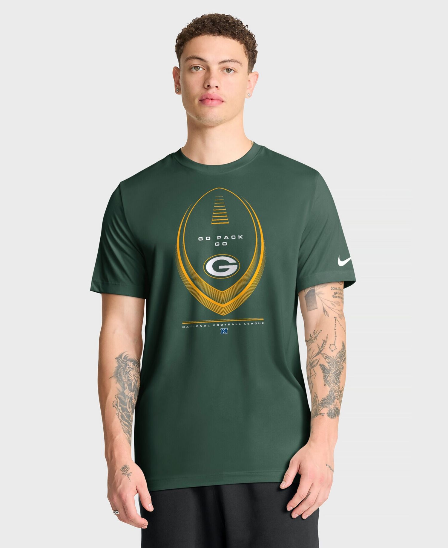 Men's Green Green Bay Packers Big & Tall Legend Icon Dri-FIT T-Shirt