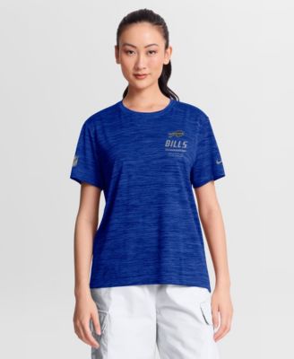 Women's Royal Buffalo Bills Sideline Velocity Dri-FIT T-Shirt