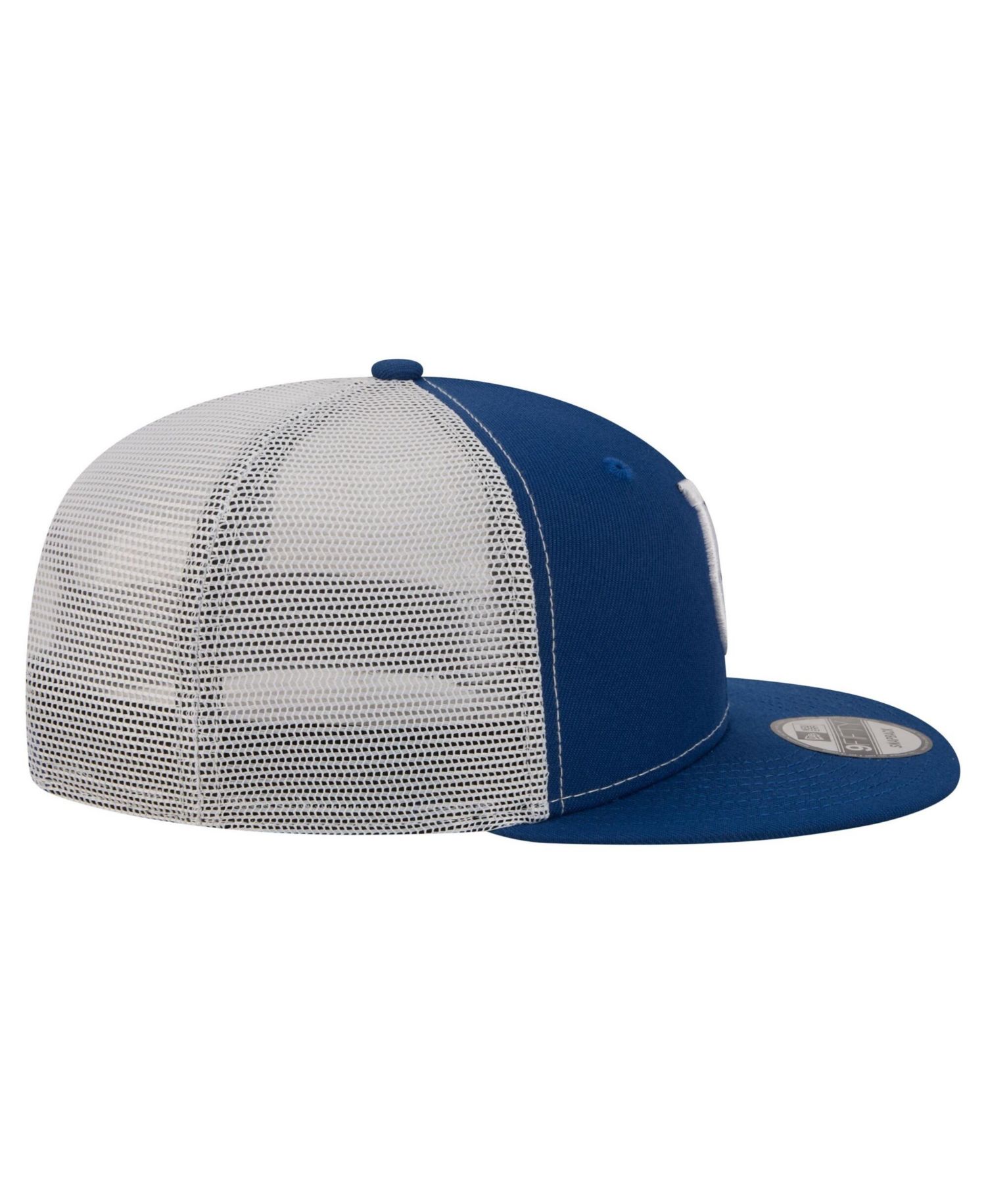 Men's Royal Indianapolis Colts Core Team 9FIFTY Trucker Snapback Hat