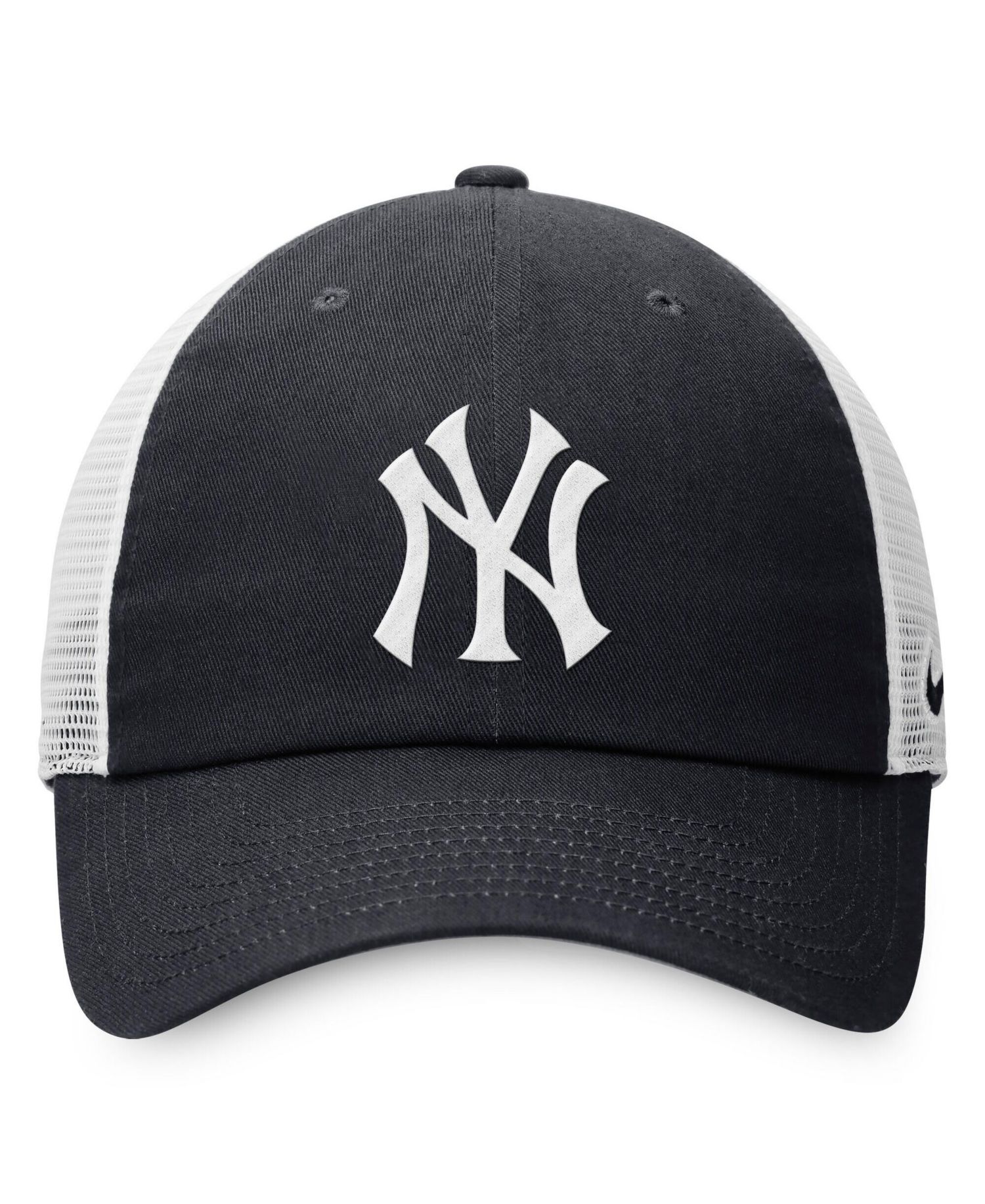 Women's Navy/White New York Yankees Club Trucker Adjustable Hat