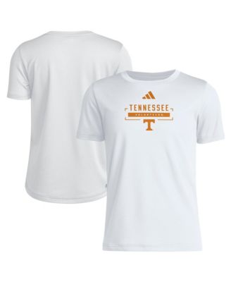 Big Boys and Girls White Tennessee Volunteers Pregame Performance T-Shirt