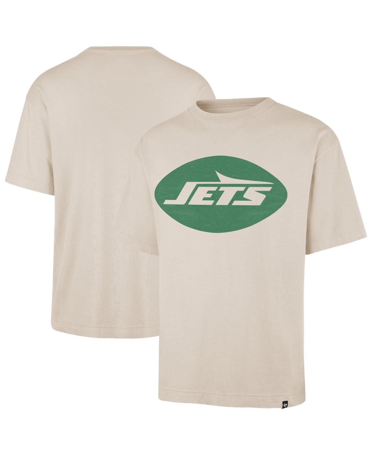 47 Brand Men's Tan New York Jets Bouldering Imprint Ravine Foundation T-Shirt - Tan