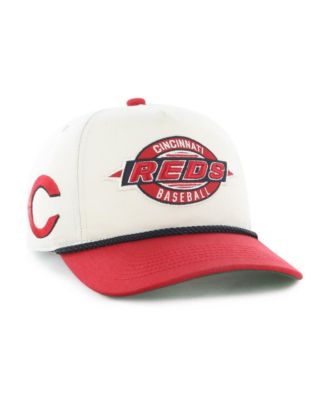 47 Brand Men's Natural Cincinnati Reds Frame Out Hitch Adjustable Hat