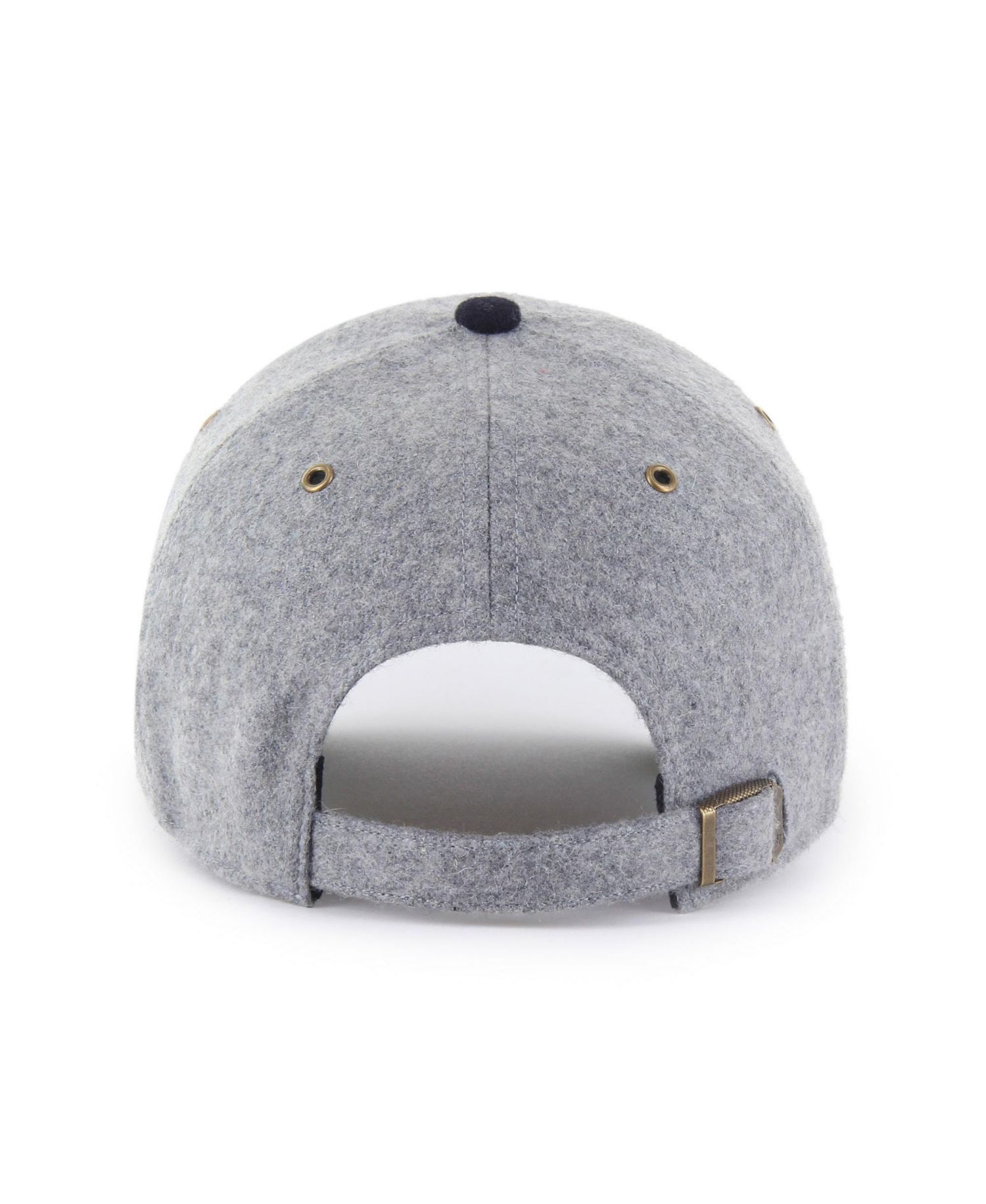 47 Brand Men's Gray/Navy Houston Astros Golden Age Wool Clean Up Adjustable Hat