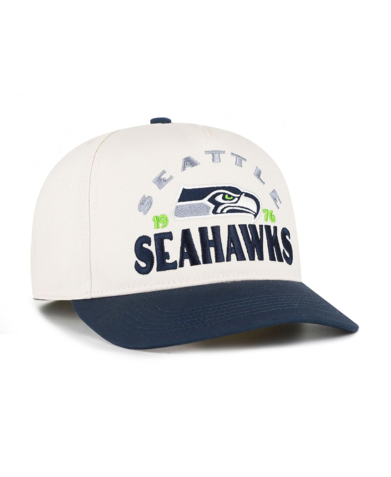 Men's Natural Seattle Seahawks Arcitext Hitch Adjustable Hat