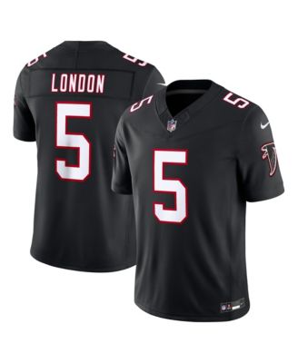 Men's Drake London Black Atlanta Falcons Alternate Throwback Vapor F.U.S.E. Stitched Limited Jersey