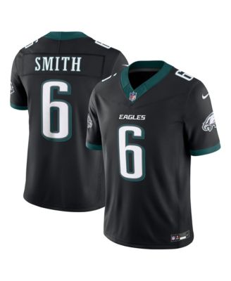 Men's DeVonta Smith Black Philadelphia Eagles Alternate Vapor F.U.S.E. Stitched Limited Jersey