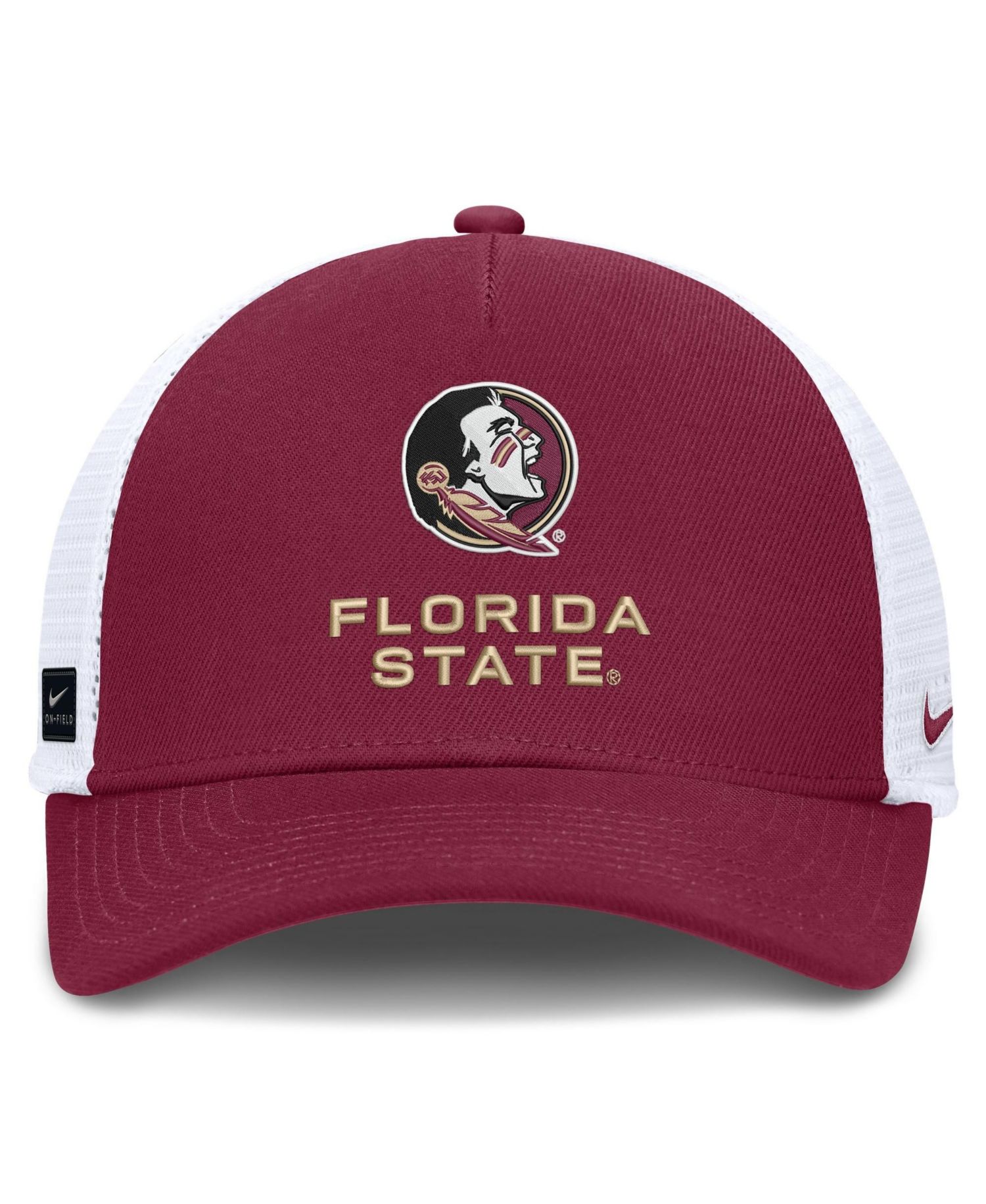 Men's and Women's Garnet Florida State Seminoles 2026 On-Field Gameday Trucker Hat