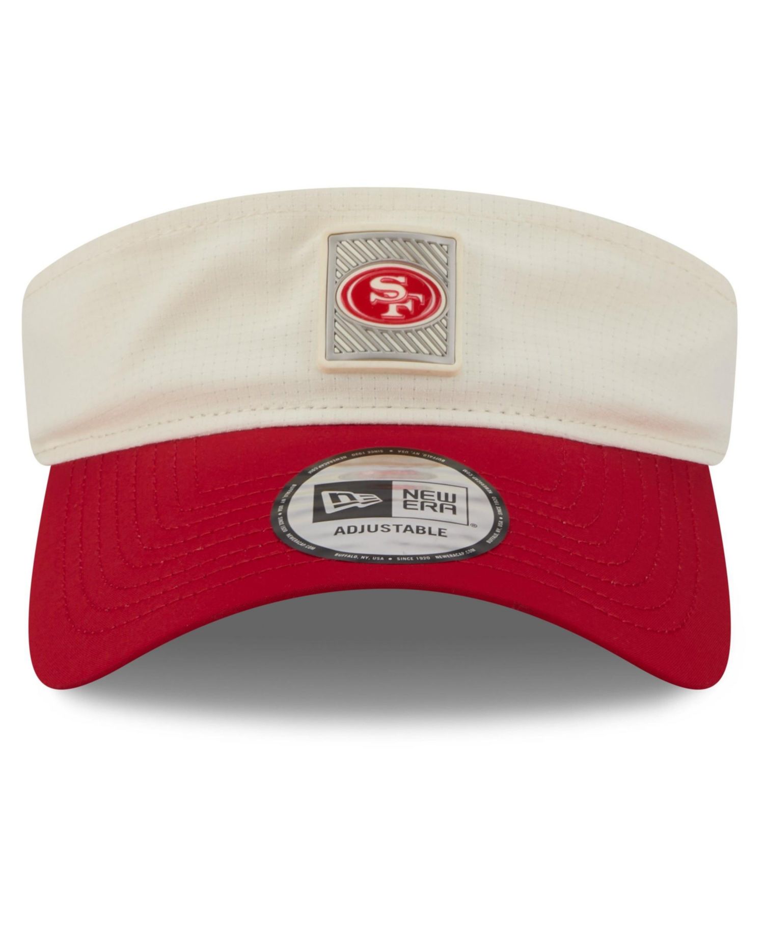 Men's Cream/Scarlet San Francisco 49ers 2026 NFL Training Camp Adjustable Visor