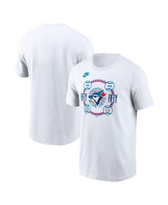 Men's White Toronto Blue Jays 50th Season T-Shirt